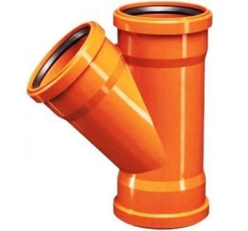 Трійник 160х45* 3295 фото